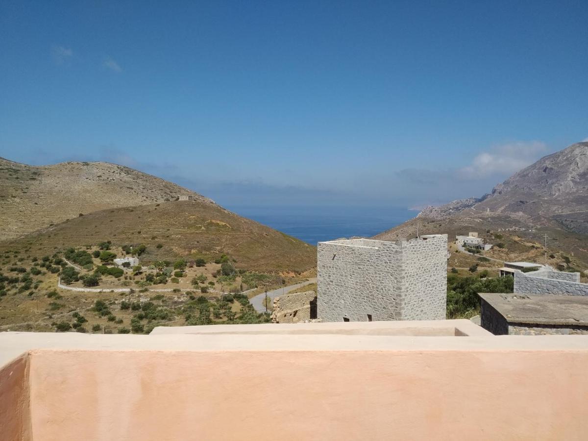 Panos Stone Tower Villa Paliros Luaran gambar