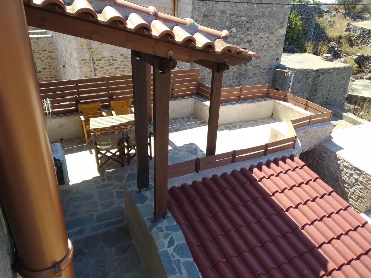 Panos Stone Tower Villa Paliros Luaran gambar