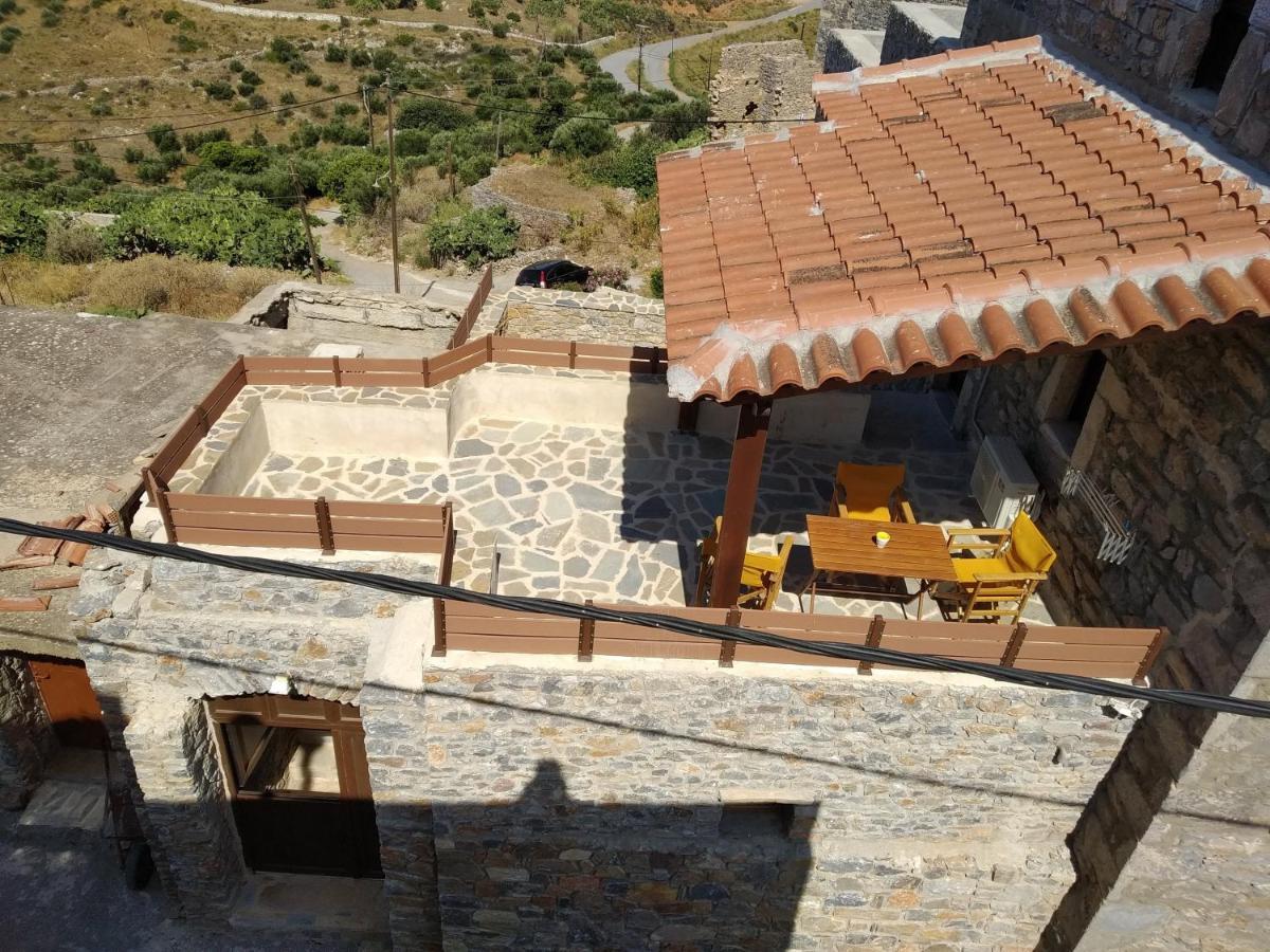 Panos Stone Tower Villa Paliros Luaran gambar