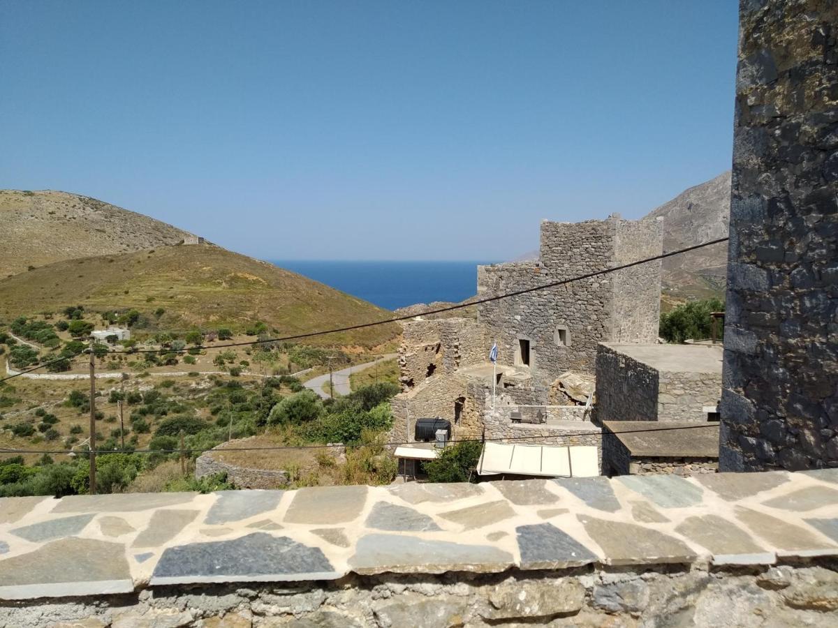 Panos Stone Tower Villa Paliros Luaran gambar